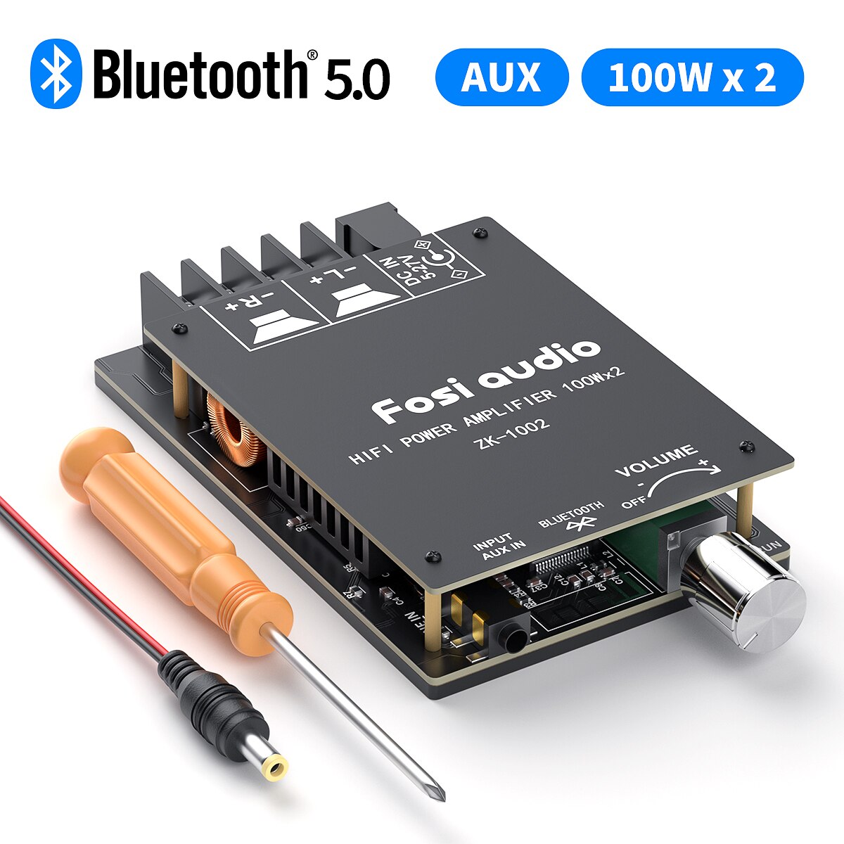 Fosi Audio Bluetooth 5.0 TPA3116D2   ..